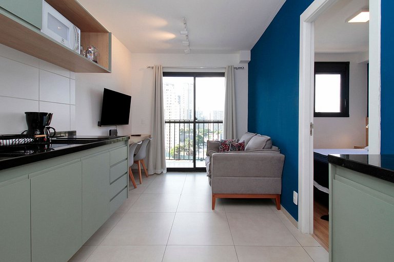 Flat de 1 quarto em Pinheiros | Vibe Pinheiros | WeHome