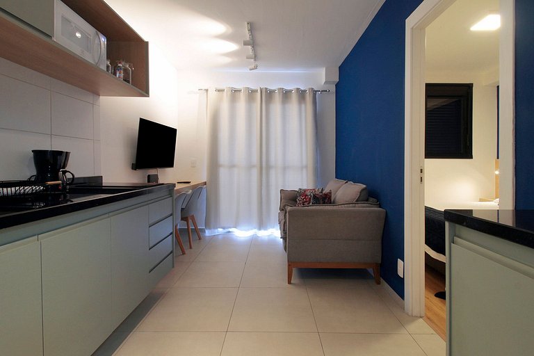 Flat de 1 habitación en Pinheiros | Vibe Pinheiros | WeHome