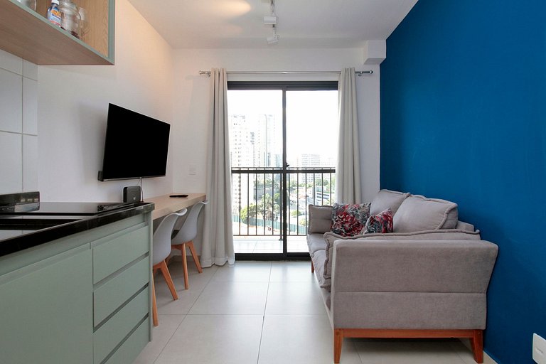 Flat de 1 quarto em Pinheiros | Vibe Pinheiros | WeHome