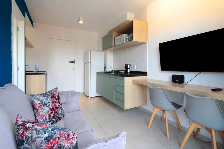Flat de 1 quarto em Pinheiros | Vibe Pinheiros | WeHome