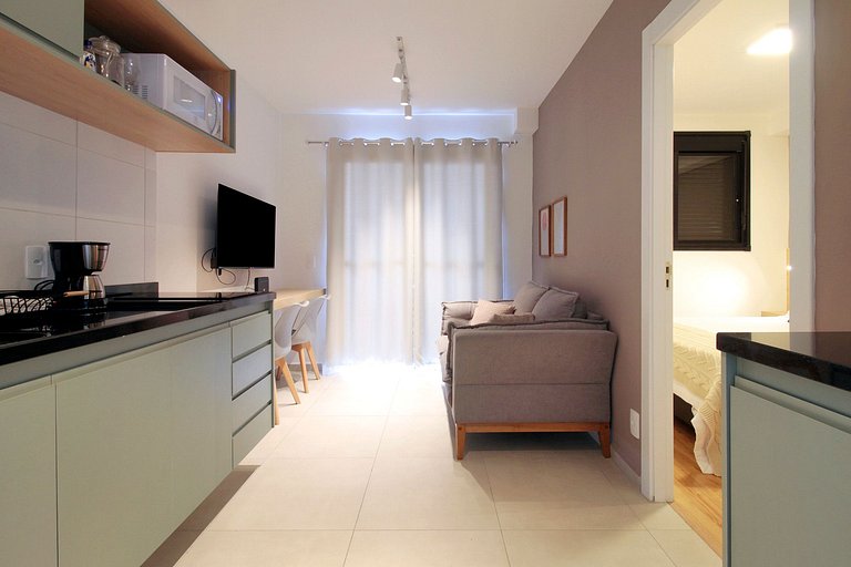 Flat de 1 habitación en Pinheiros | Vibe Pinheiros | WeHome