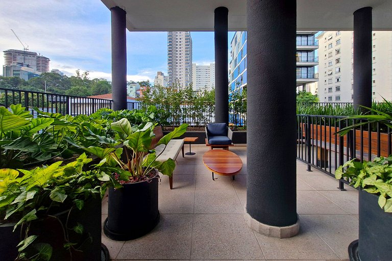 Novíssimo, compacto e completo na Vila Madalena