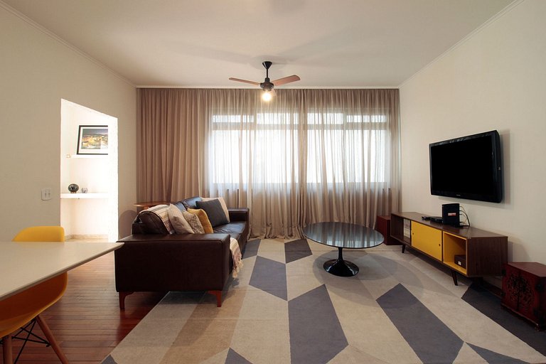 Flat de 3 quartos mobiliado em Higienópolis | WeHome