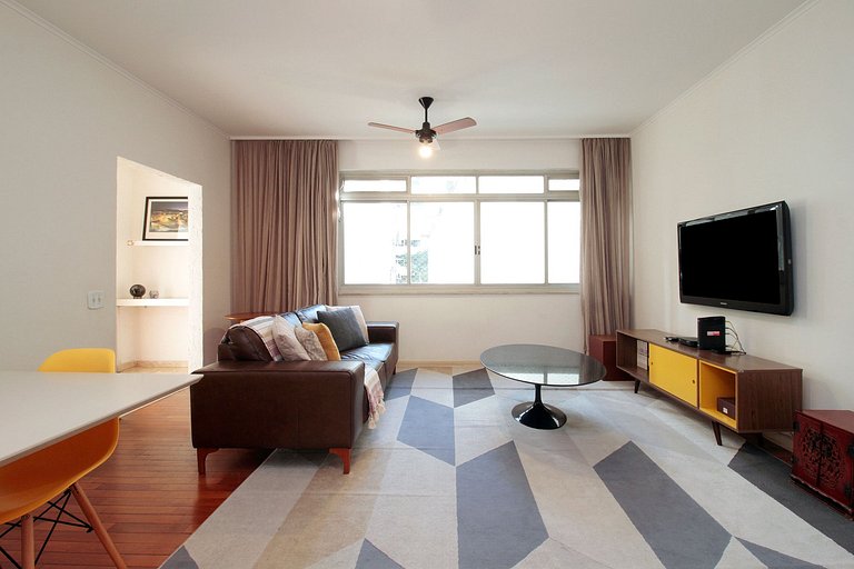 Flat de 3 quartos mobiliado em Higienópolis | WeHome