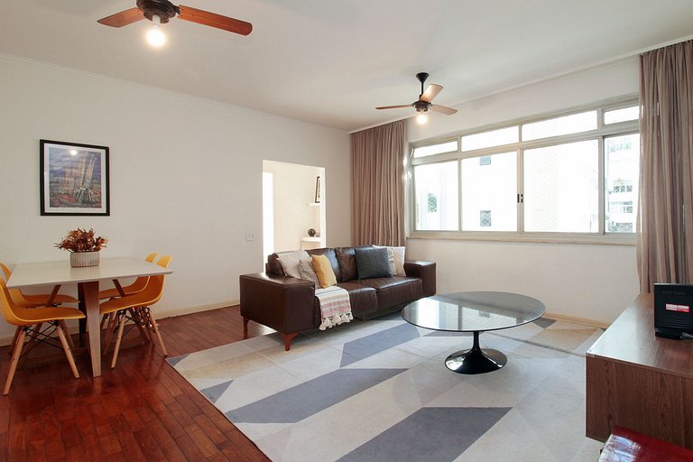 Flat de 3 habitaciones amueblado en Higienópolis | WeHome