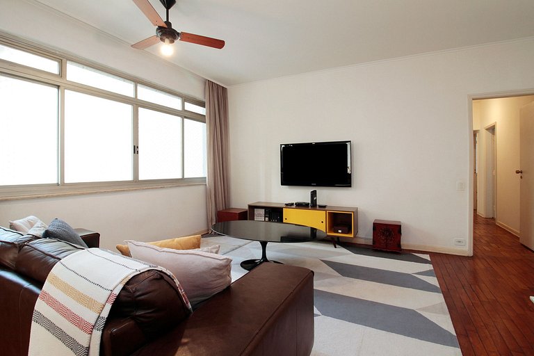Flat de 3 habitaciones amueblado en Higienópolis | WeHome