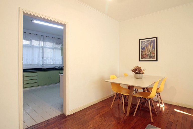 Flat de 3 habitaciones amueblado en Higienópolis | WeHome