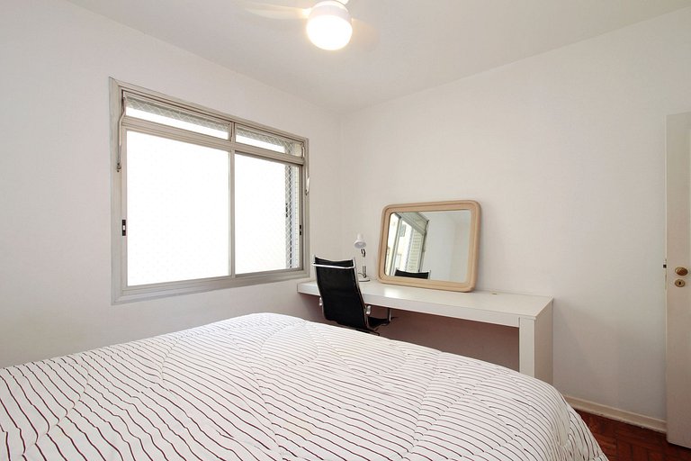 Flat de 3 quartos mobiliado em Higienópolis | WeHome
