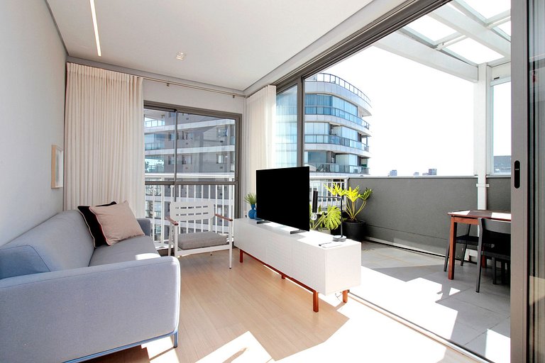 Wehome - 2 dormitorios, aire acondicionado, balcón y vista