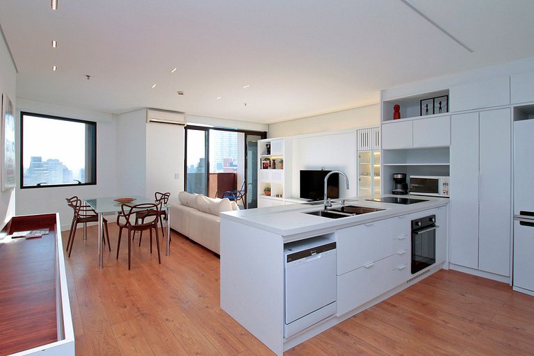 Flat de 1 habitación amueblado en Itaim Bibi | WeHome