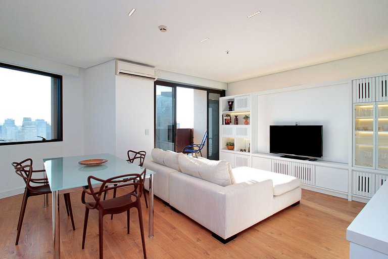 Flat de 1 habitación amueblado en Itaim Bibi | WeHome