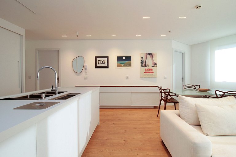 Wehome - 1 dorm amplo, com máx conforto, Itaim