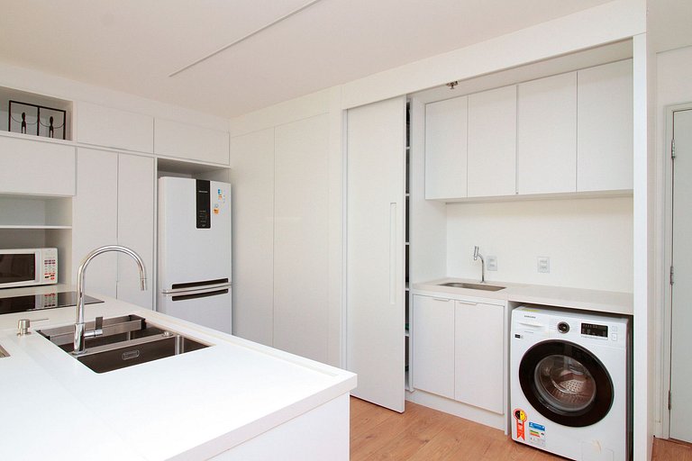 Wehome - 1 dorm amplo, com máx conforto, Itaim