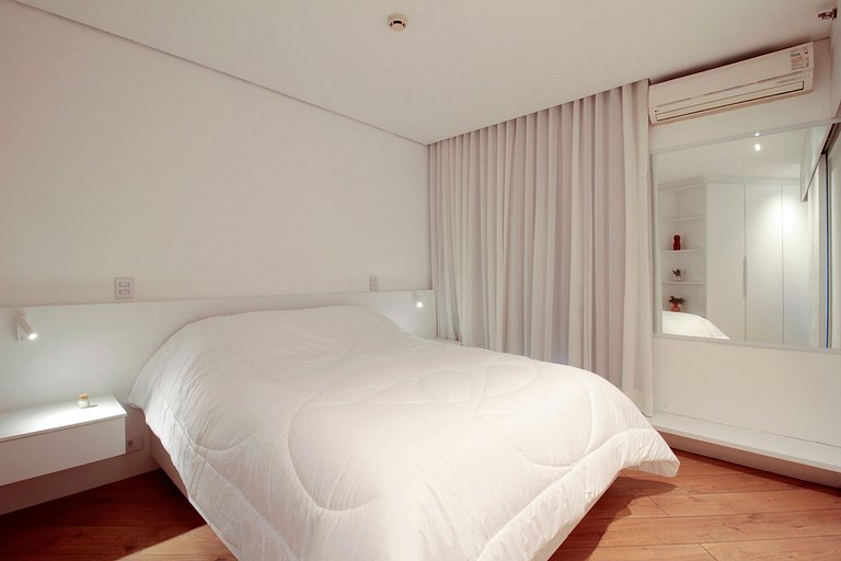 Wehome - 1 dorm amplo, com máx conforto, Itaim