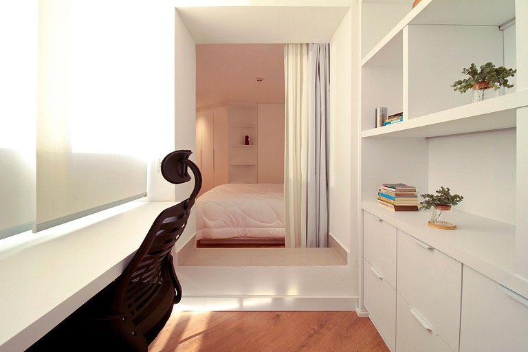 Wehome - 1 dorm amplo, com máx conforto, Itaim