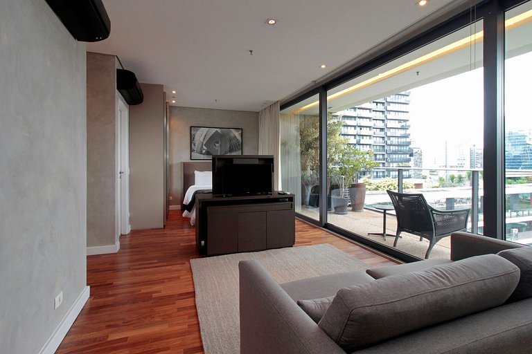 Wehome - Studio lindo e completo, na Av.Faria Lima