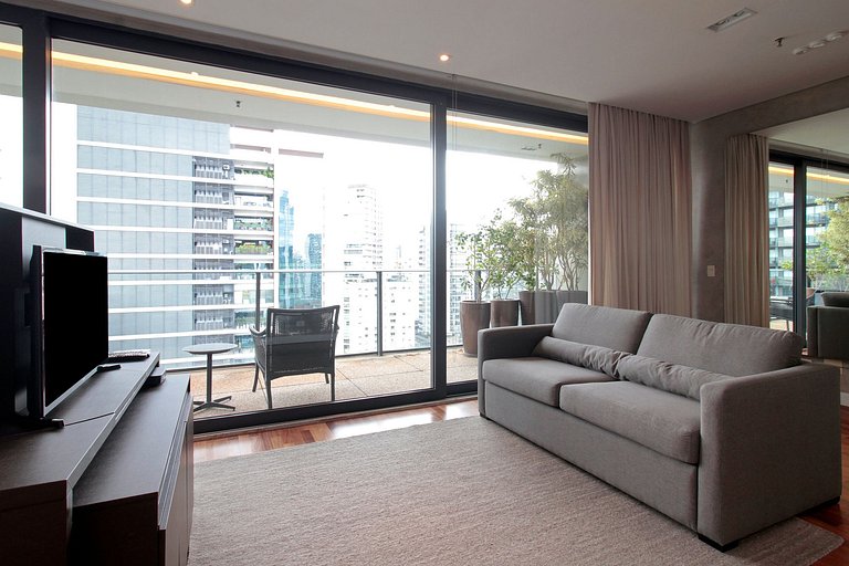 Wehome - Studio lindo e completo, na Av.Faria Lima