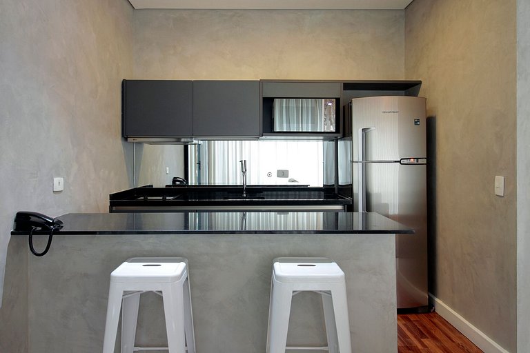 Wehome - Studio lindo e completo, na Av.Faria Lima