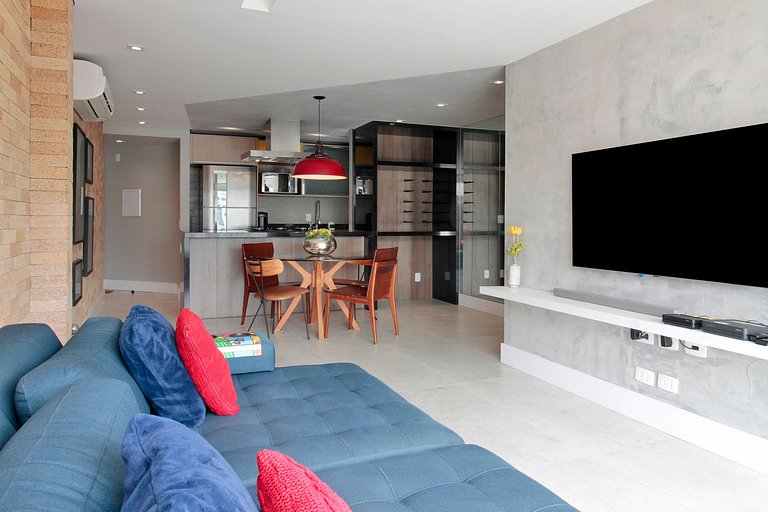 Wehome - Apartamento lindo, espaçoso e moderno para você!