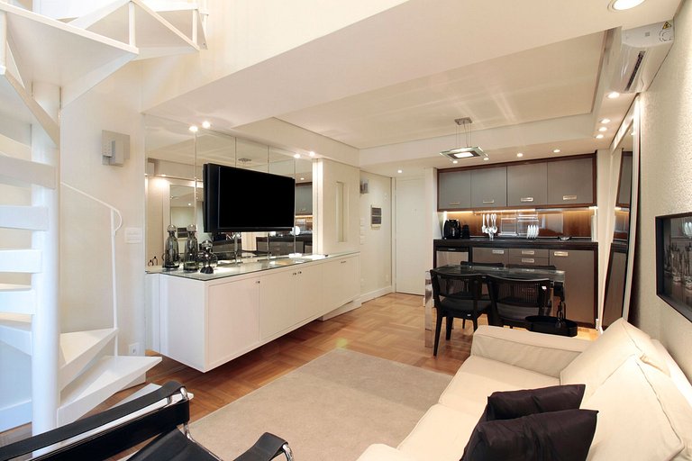 Wehome - Beautiful & clean duplex, @ Paulista Ave