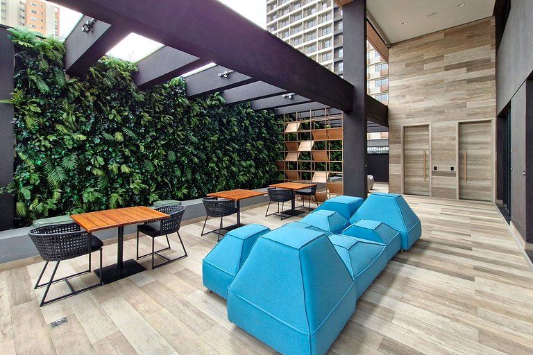 Wehome - Studio novo e completo na Vila Olímpia