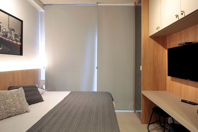 Wehome - New and complete studio in Vila Olímpia