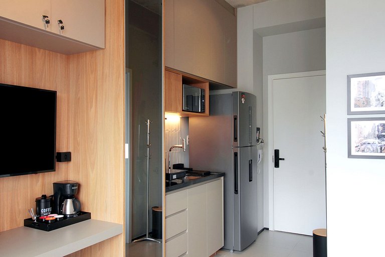 Wehome - Estudio moderno y totalmente equipado en Vila Olímp