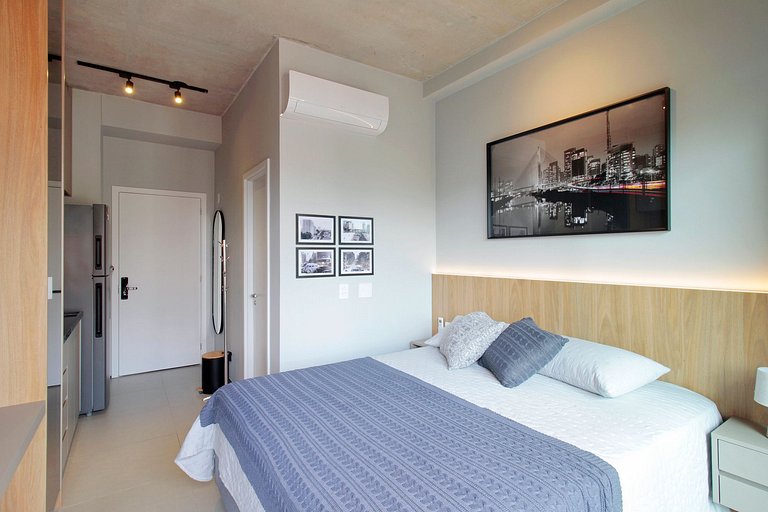 Wehome - Estudio moderno y totalmente equipado en Vila Olímp