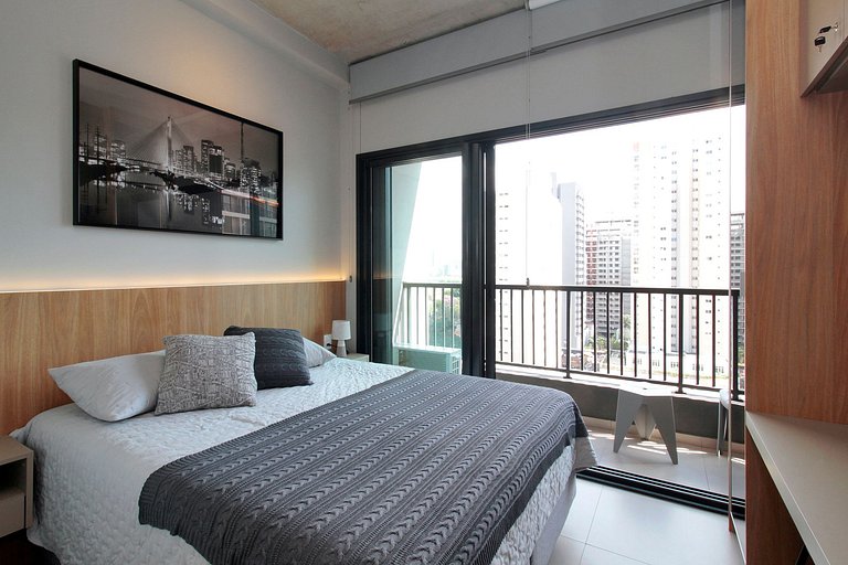 Wehome - Studio novo e completo na Vila Olímpia