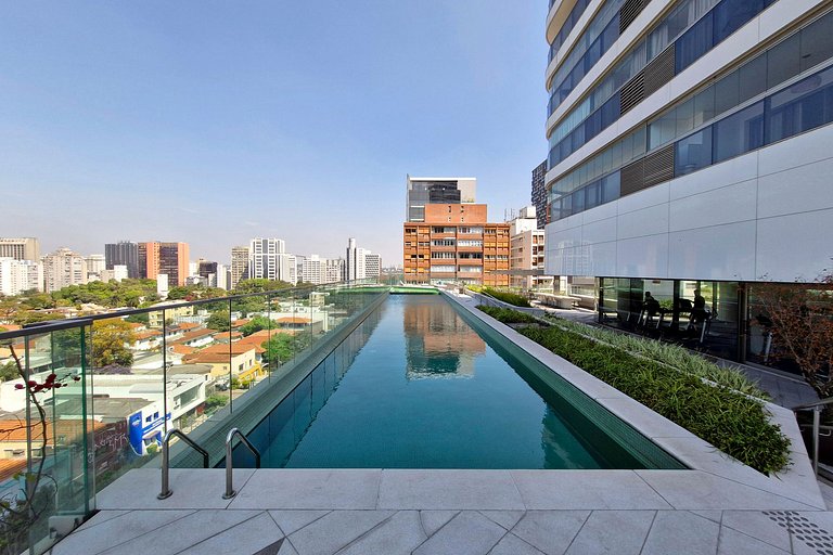 Wehome - Charmoso studio com vista e acomoda 3
