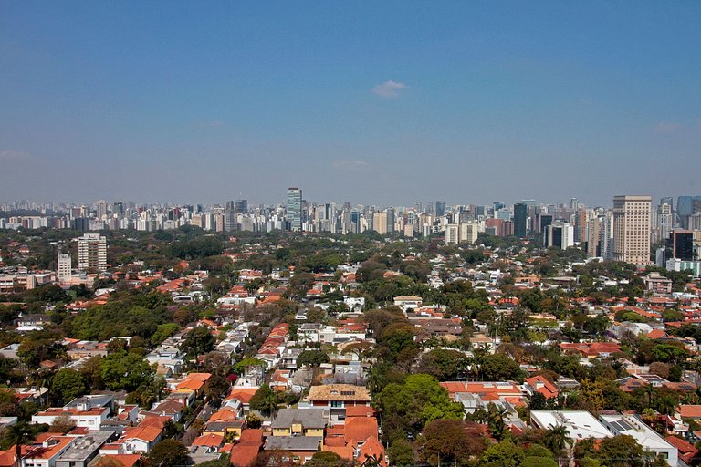Wehome - Charmoso studio com vista e acomoda 3