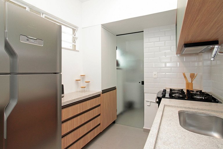 Flat de 1 habitación amueblado en Pinheiros | WeHome