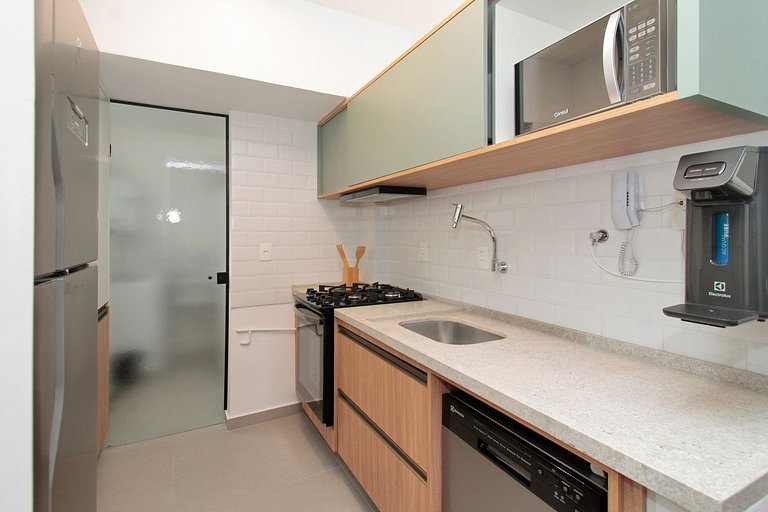 Flat de 1 quarto mobiliado em Pinheiros | WeHome