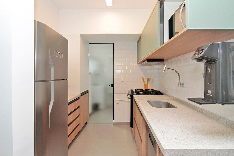 Flat de 1 quarto mobiliado em Pinheiros | WeHome