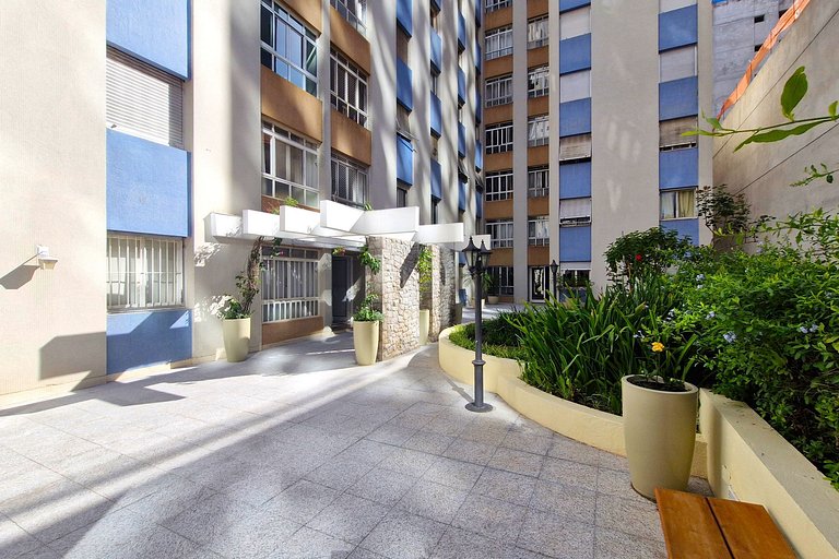 Flat de 1 quarto mobiliado em Pinheiros | WeHome