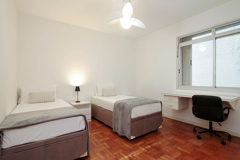 Flat de 3 habitaciones amueblado en Higienópolis | WeHome