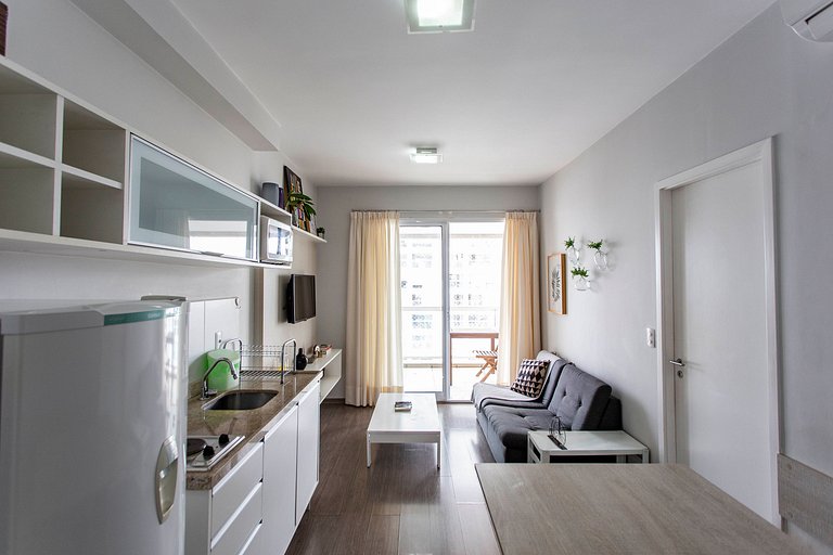 Flat de 1 quarto mobiliado na Vila Olímpia | WeHome