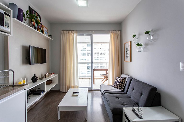 Wehome - Disfruta lo mejor de Vila Olímpia con terraza