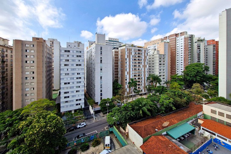 Wehome - Itaim Bibi: Dos habitaciones con aire acondicionado