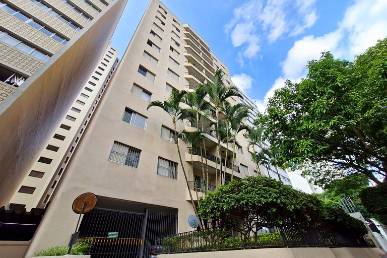 Wehome - Itaim Bibi: Dos habitaciones con aire acondicionado