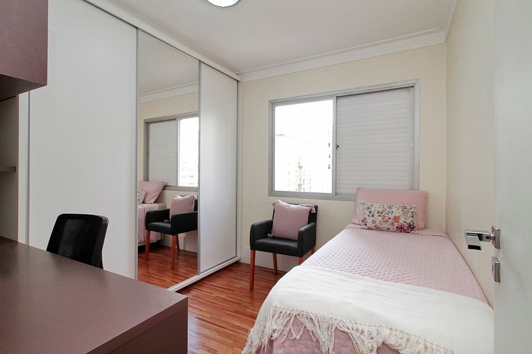 Wehome - Itaim Bibi: Two bedrooms with air conditioning