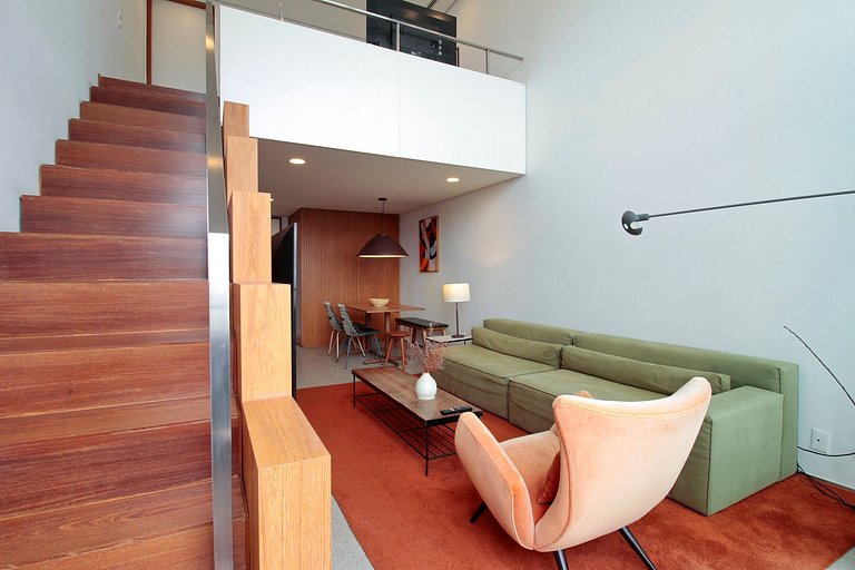 Impresionante atardecer y vista panorámica en Vila Madalena