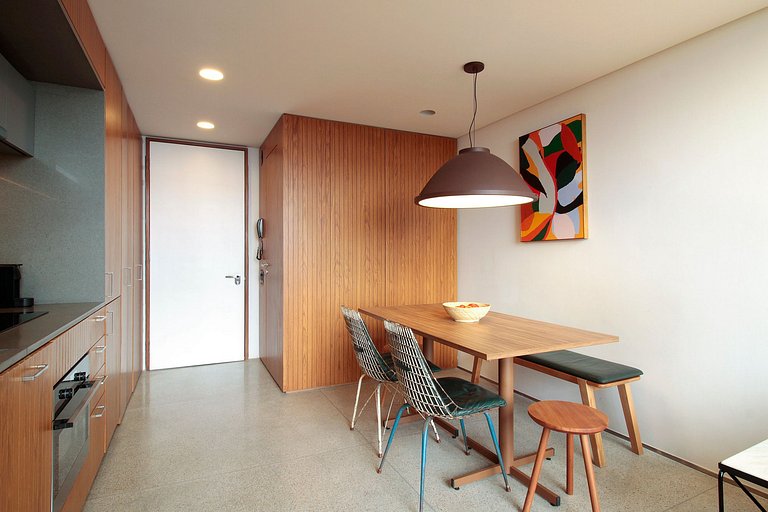 Amazing sunset and skyline in Vila Madalena