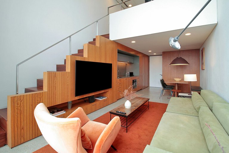 Amazing sunset and skyline in Vila Madalena