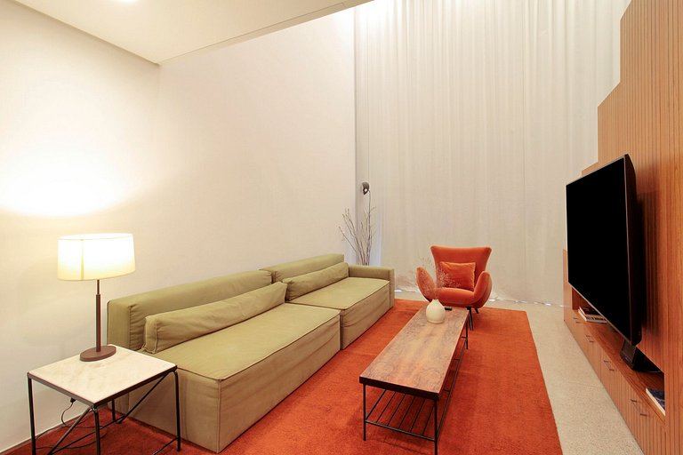 Impresionante atardecer y vista panorámica en Vila Madalena