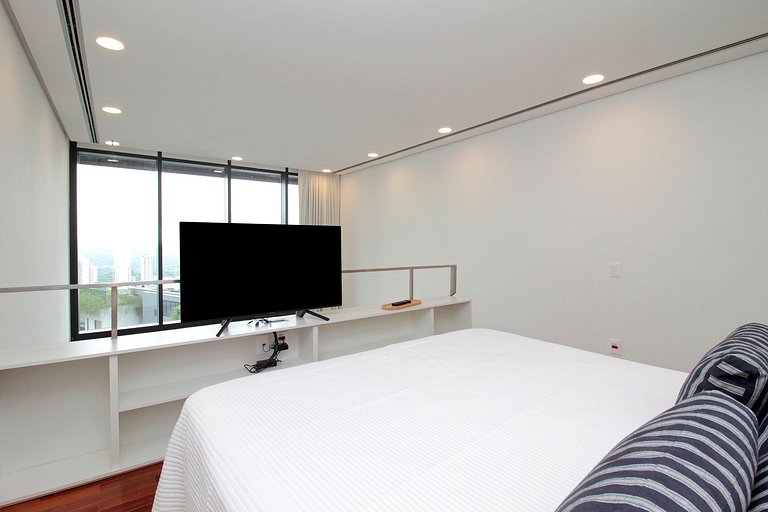 Vista maravilhosa em prédio exclusivo na Vila Madalena