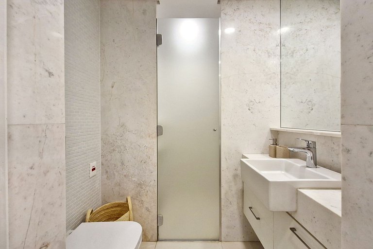 Amazing sunset and skyline in Vila Madalena