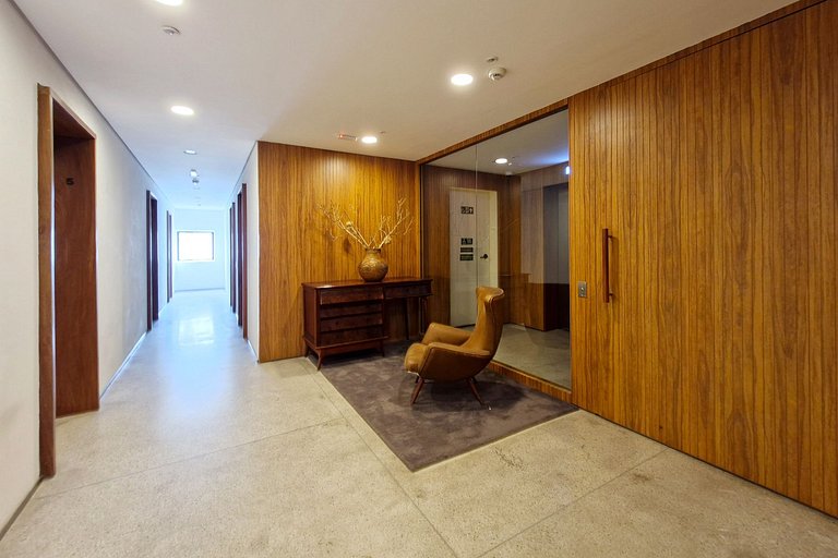 Vista maravilhosa em prédio exclusivo na Vila Madalena