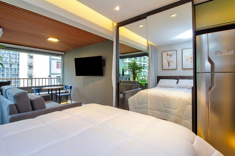 New, beautiful, functional, close to Paulista Av