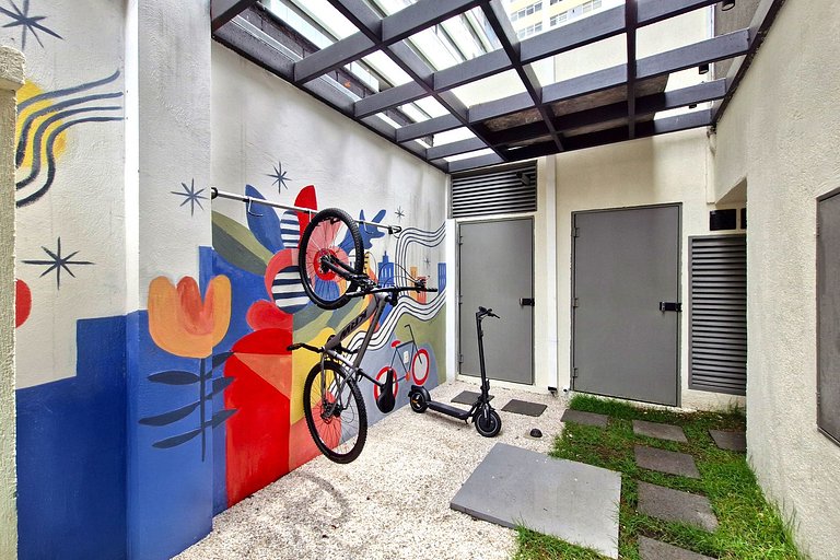 Studio moderno e charmoso na Oscar Freire, Jardins
